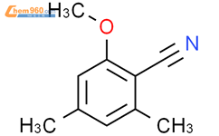 2-甲氧基-4,6-二甲基苯甲腈结构式图片|854854-61-8结构式图片
