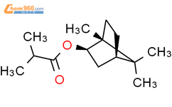 异丁酸异龙脑酯结构式图片|85586-67-0结构式图片