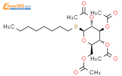 辛基 2,3,4,6-四-O-乙酰基-beta-D-硫代吡喃葡萄糖苷