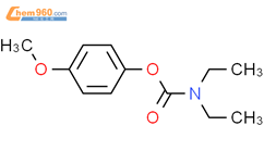 Carbamic acid,N,N-diethyl-, 4-methoxyphenyl ester结构式图片|85630-18-8结构式图片