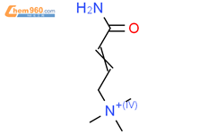 (3-氨基甲酰烯丙基)三甲基铵结构式图片|857162-57-3结构式图片