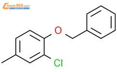 1-(benzyloxy)-2-chloro-4-methylbenzene结构式图片|859186-91-7结构式图片