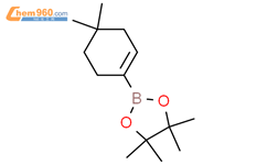 4,4-二甲基环己烯-1-硼酸频哪醇酯结构式图片|859217-67-7结构式图片