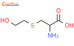 S-2-羟乙基-D-半胱氨酸结构式图片|85955-36-8结构式图片