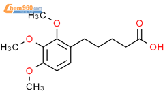 Benzenepentanoic acid, 2,3,4-trimethoxy-结构式图片|859785-14-1结构式图片