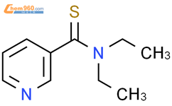 ​N,​N-​二乙基-3-​吡啶碳硫胺​结构式图片|859987-13-6结构式图片