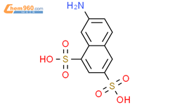 7-氨基-1,3-萘二磺酸结构式图片|86-65-7结构式图片