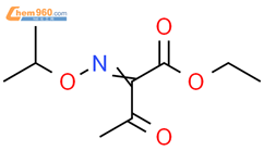 Butanoic acid, 2-[(1-methylethoxy)imino]-3-oxo-, ethyl ester结构式图片|86041-07-8结构式图片