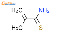 2-甲基-2-丙烯硫酰胺结构式图片|86147-17-3结构式图片