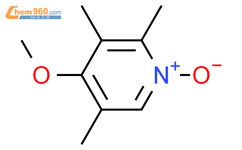 4-甲氧基-2,3,5-三甲基吡啶氮氧化物结构式图片|86604-80-0结构式图片