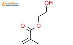 甲基丙烯酸羟乙酯结构式图片|868-77-9结构式图片