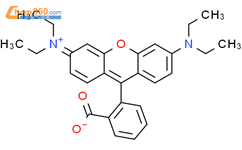 2-[6-(Diethylamino)-3-(diethyliminio)-3H-xanthen-9-yl]benzoate结构式图片|86893-14-3结构式图片