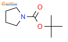 1-BOC四氢吡咯结构式图片|86953-79-9结构式图片