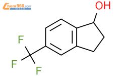 1H-Inden-1-ol, 2,3-dihydro-5-(trifluoromethyl)-