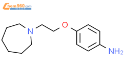 4-(2-氮杂环庚烷-1-乙氧基)-苯胺结构式图片|869948-07-2结构式图片