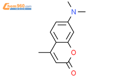 7-二甲氨基-4-甲基香豆素结构式图片|87-01-4结构式图片