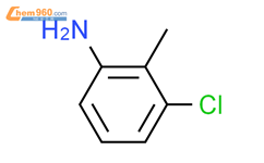 3-氯-2-甲基苯胺结构式图片|87-60-5结构式图片