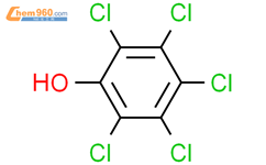 五氯苯酚结构式图片|87-86-5结构式图片