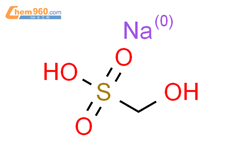 羟甲基磺酸钠结构式图片|870-72-4结构式图片