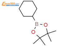 环己烷硼酸频那醇酯结构式图片|87100-15-0结构式图片