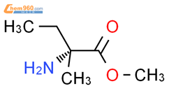 2-氨基-2-甲基丁酸甲酯盐酸盐结构式图片|87162-70-7结构式图片
