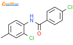 4-Chloro-n-(2-chloro-4-methylphenyl)benzamide结构式图片|872096-40-7结构式图片