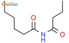 n-(1-氧代丁基)-己酰胺结构式图片|872097-89-7结构式图片
