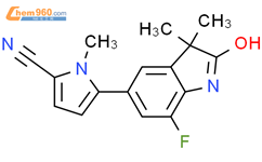 5-(7-Fluoro-3,3-dimethyl-2-oxo-2,3-dihydro-1H-indol-5-yl)-1-methy L-1H ...