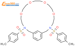 6,9,12,15-TETRAOXA-3,18-DIAZABICYCLO[18.3.1]TETRACOSA-1(24),20,22-TRIENE, 3,18-BIS[(4-METHYLPHENYL)SULFONYL]-结构式图片|87338-16-7结构式图片