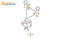 铑（1+），[（2,3,5,6-η）-双环[2.2.1]庚-2,5-二烯][（1R，1′R，2R，2′R）-2,2′-双（1,1-二甲基乙基）-2,2'，3,3′-四氢-1,1′-双-1H-异磷吲哚-κP2，κP2′]-（9CI）结构式图片|875738-10-6结构式图片