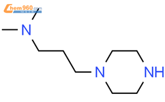 1-(3-二甲氨基丙基)哌嗪结构式图片|877-96-3结构式图片