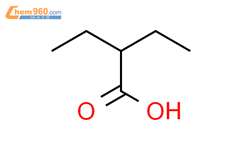 2-乙基丁酸结构式图片|88-09-5结构式图片