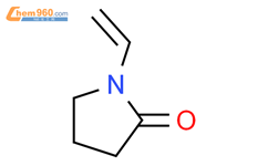 N-乙烯基吡咯烷酮结构式图片|88-12-0结构式图片