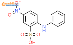 Benzenesulfonic acid,5-nitro-2-(phenylamino)-结构式图片|88-35-7结构式图片