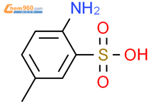 3-甲基-6-氨基苯磺酸结构式图片|88-44-8结构式图片