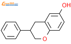 (9ci)-3,4-二氢-3-苯基-2H-1-苯并吡喃-6-醇