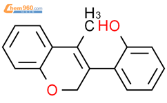 Phenol, 2-(4-methyl-2H-1-benzopyran-3-yl)-结构式图片|88072-74-6结构式图片