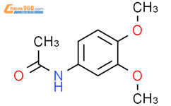 N-(3,4-二甲氧基苯基)乙酰胺结构式图片|881-70-9结构式图片