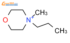 4-methyl-4-propyl-1-oxa-4-azoniacyclohexane结构式图片|88126-74-3结构式图片