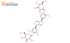 (+)-medioresinol 4,4'-O-di-beta-D-glucopyranoside