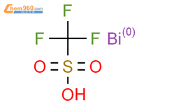 三氟甲烷磺酸铋(III)结构式图片|88189-03-1结构式图片