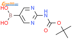 [2-(叔丁氧羰基氨基)嘧啶-5-基]硼酸结构式图片|883231-25-2结构式图片