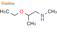 （2-乙氧基丙基）甲胺结构式图片|883538-59-8结构式图片