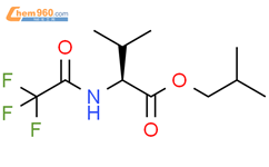 Valine, N-(trifluoroacetyl)-, 2-methylpropyl ester结构式图片|88438-80-6结构式图片