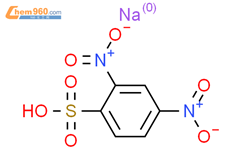 2,4-二硝基苯磺酸钠盐结构式图片|885-62-1结构式图片