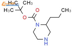 (S)-1-叔丁氧羰基-2-丙基哌嗪结构式图片|888972-67-6结构式图片