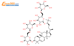 罗汉果皂苷IVa结构式图片|88901-41-1结构式图片