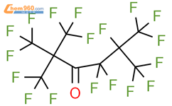 3-Hexanone, 1,1,1,4,4,5,6,6,6-nonafluoro-2,2,5-tris(trifluoromethyl)-结构式图片|88995-86-2结构式图片
