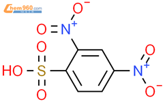 2,4-二硝基苯磺酸结构式图片|89-02-1结构式图片