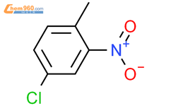 2-硝基-4-氯甲苯结构式图片|89-59-8结构式图片